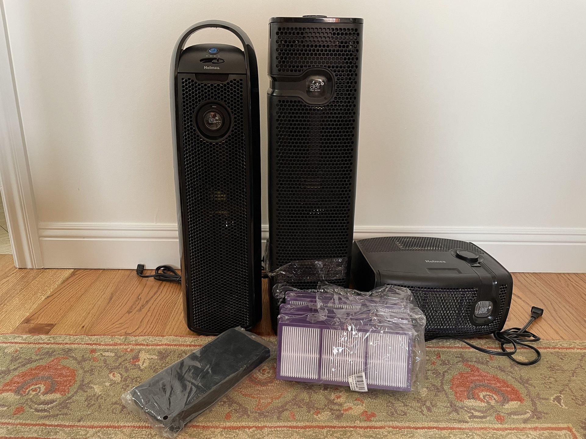 3x Holmes Air Purifiers