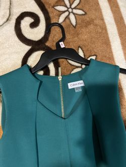 Teal Calvin Klein Dress