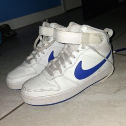 White & Blue Nikes Forgot The Name