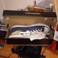 Converse Navy Blue Men 10.5 Wmns12.5