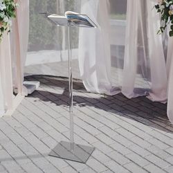 Acrylic Podium  Wedding Officient