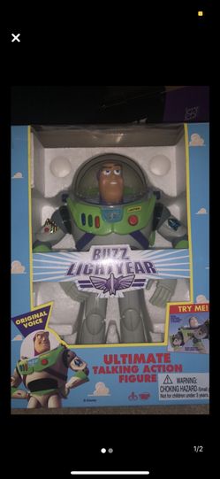 Buzz Lightyear talking toy 1995 SUPER RARE!