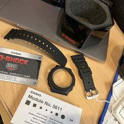 G SHOCK BRAND NEW MATTE BLACK BAND GA-2100