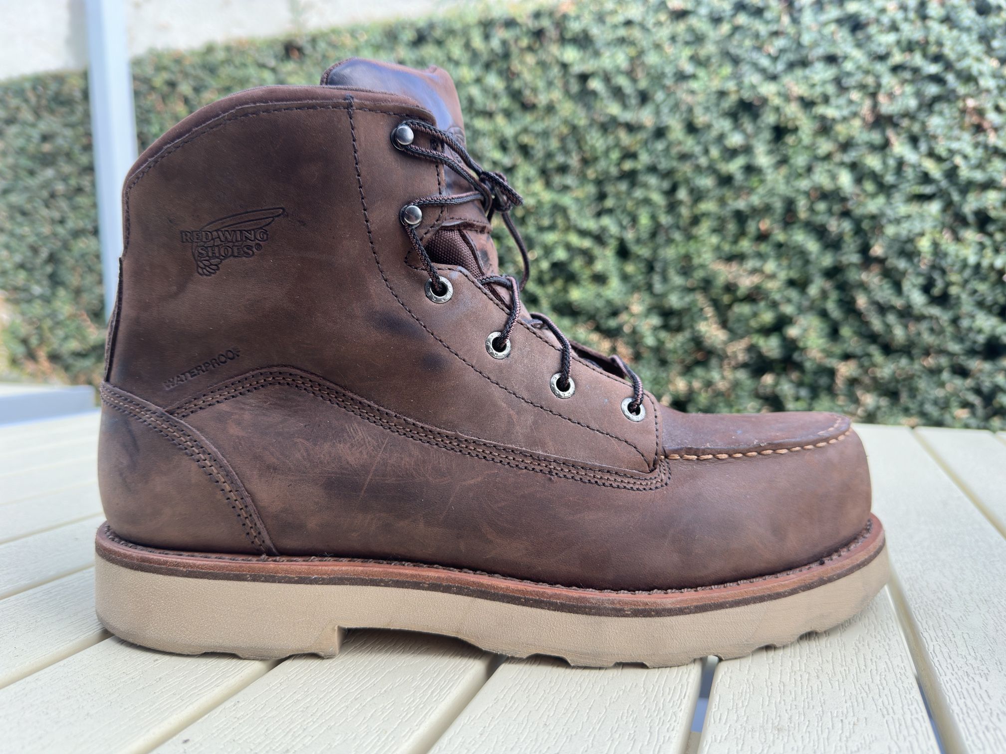 Red Wing TRACTION TRED LITE Men's 6-inch Waterproof Safety Toe Boot