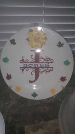 PERSONALIZED PLATE