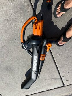 WORX blower mulched.  New