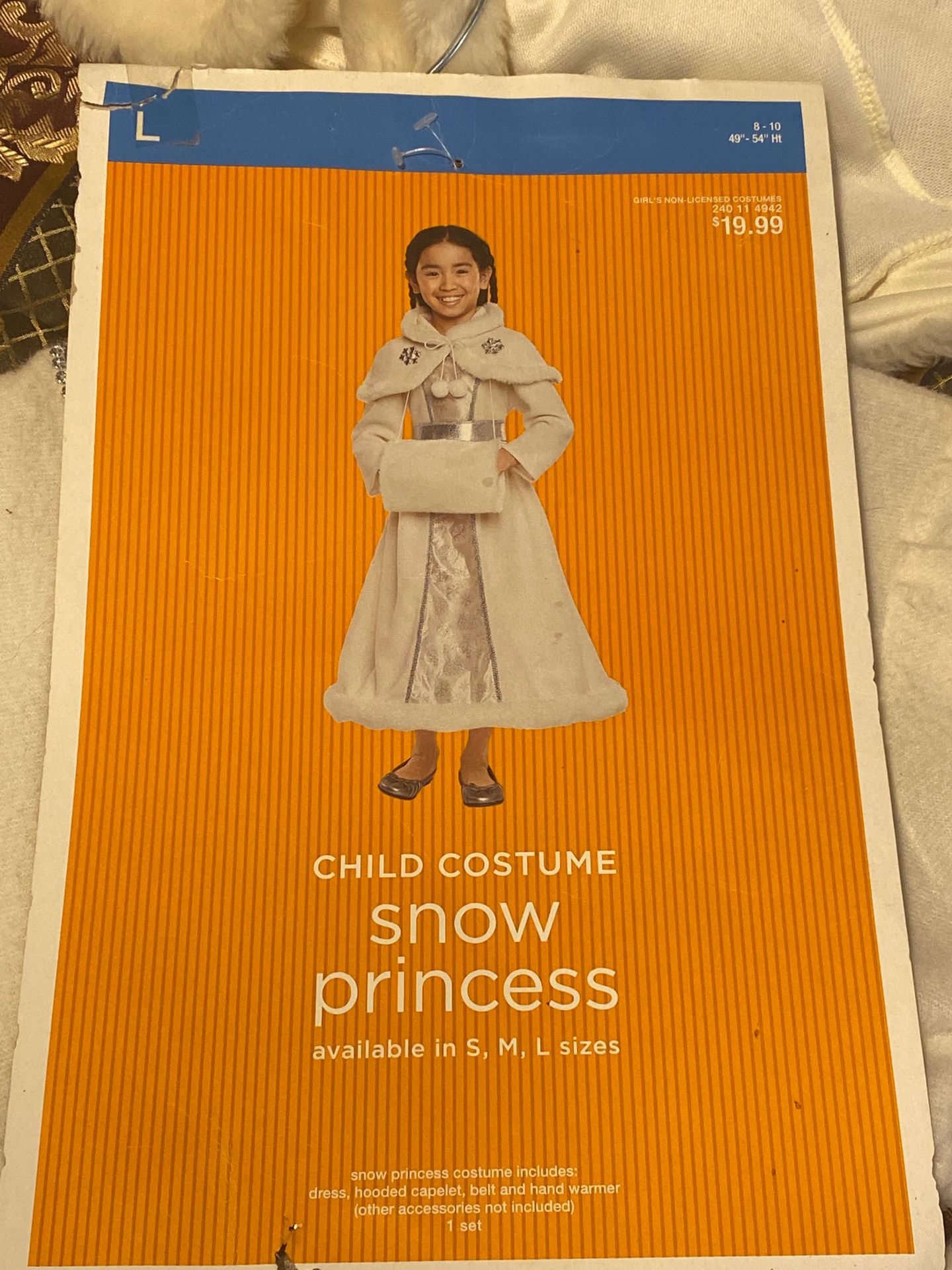 Costume Anna Elsa Frozen type princess 8-10 girls