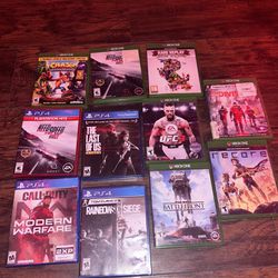 PS4 And Xbox Games 