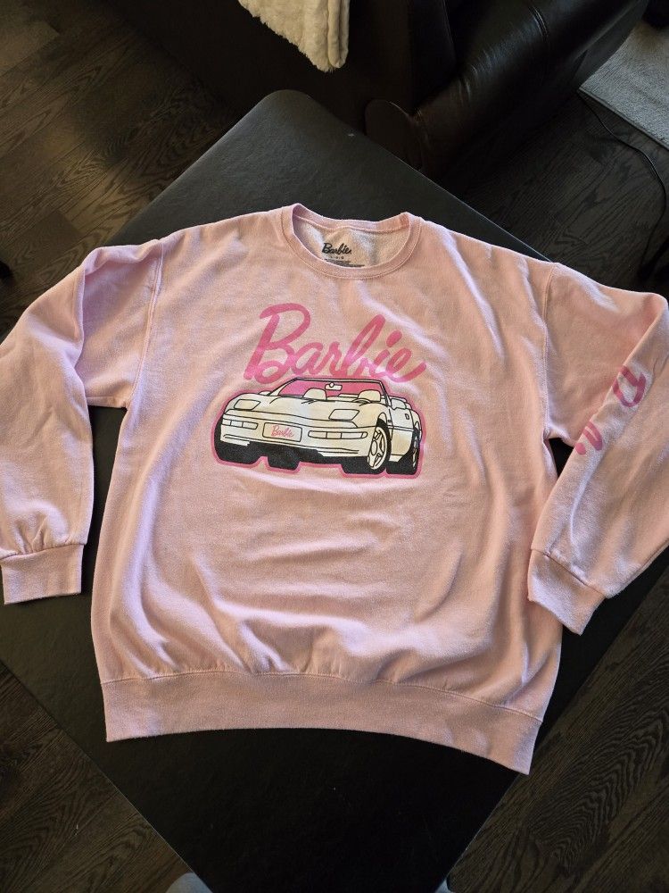 Barbie Sweatshirt Sz L