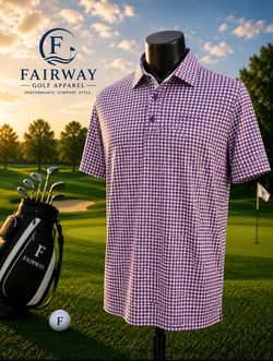 Benjamin Sherman golf shirt size XXL