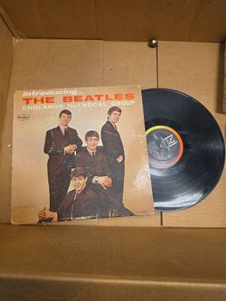 The Beatles vinyl records