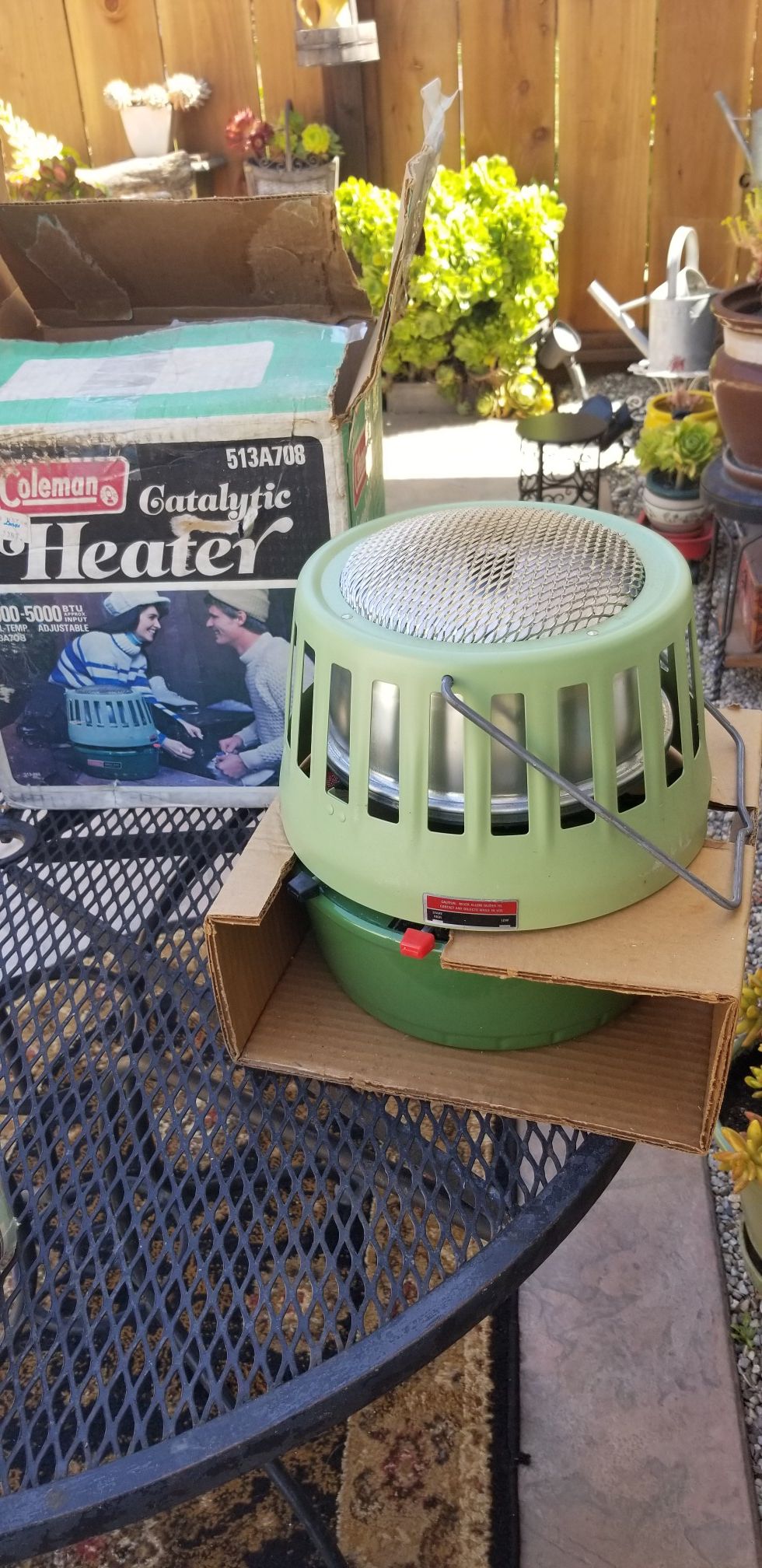 Colman heater