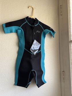 Hevto Kids Wetsuit Shorty for Boys Toddler Girls Youth 2mm chest 25”xL23@L28”
