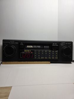 Clarion Audia DTX-1000 Wall Display Clock Magi-Tune III Dealer Showroom Vintage