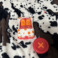 White and Orange Lalaloopsie Car