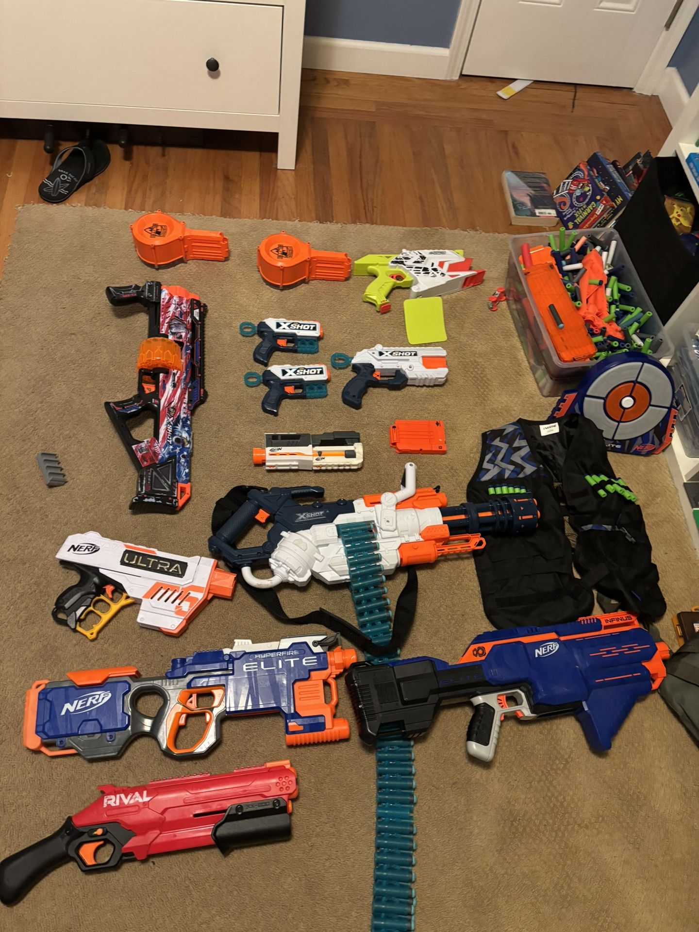 Nerf Blasters And Accessories