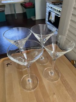 Luminarc French Martini Glasses