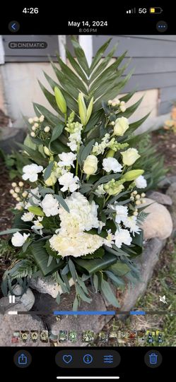 Sympathy Flower Arrangement