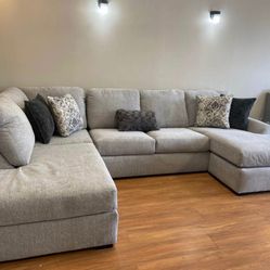 Oversized Grey Luxury Sectional