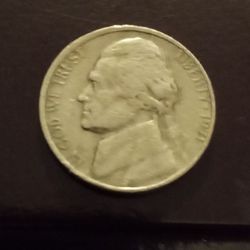 Rare 1971 Nickel No Mint Mark