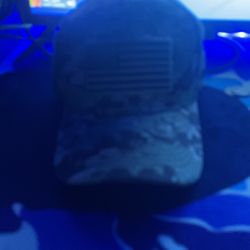 United States Of America Camo Flag Hat