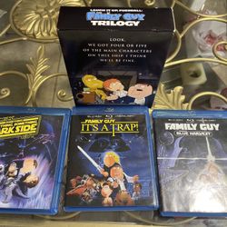 Laugh It Up, Fuzzball: The Family Guy Trilogy Blue-ray Dvd and Digital Copy  6 Disc Set