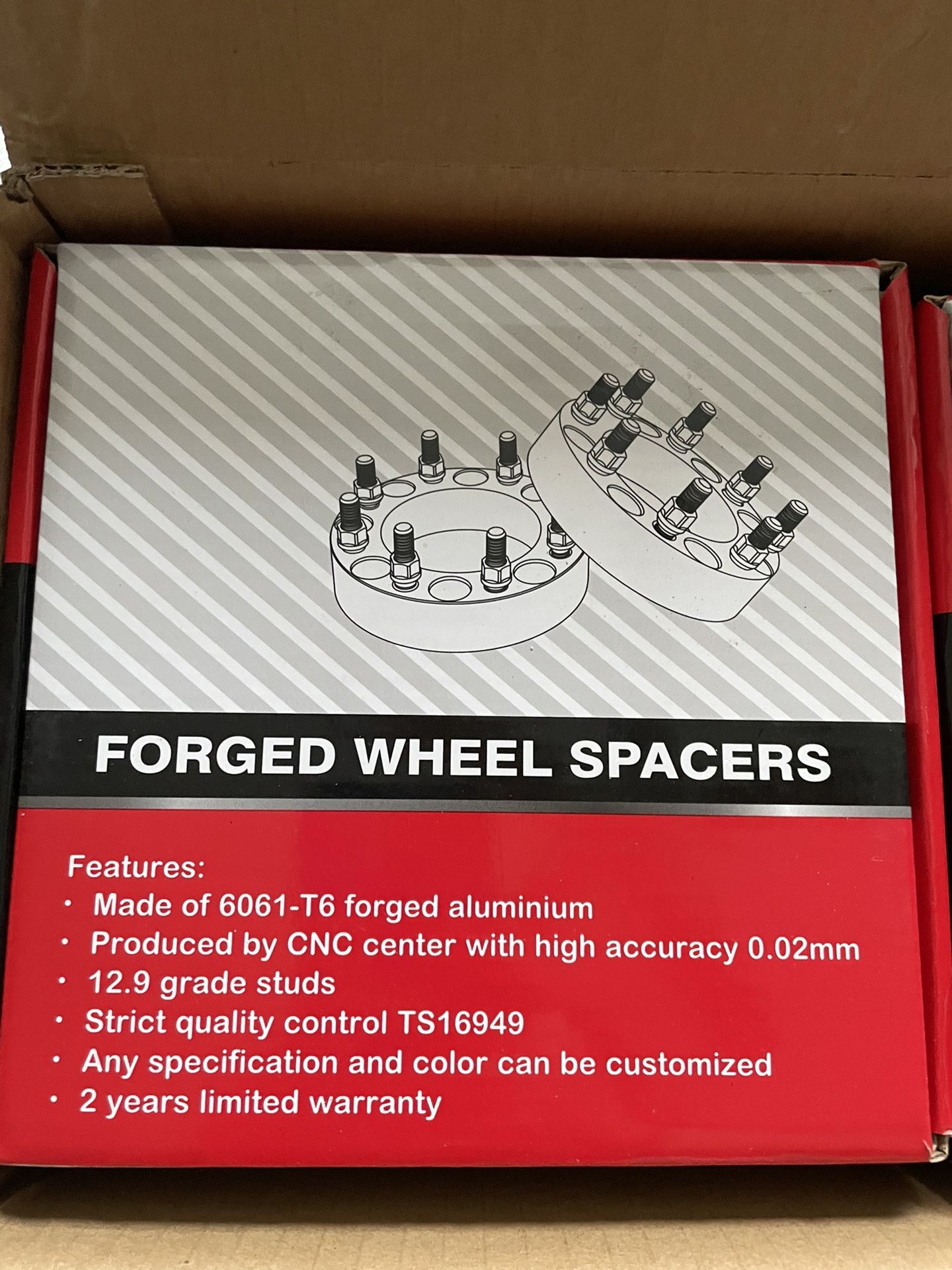 Forged Wheel Spacers TS16949 Vehicles
