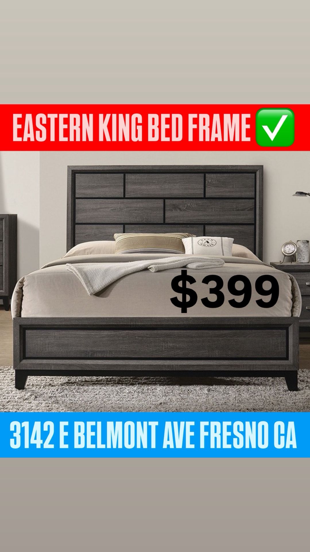 King Size Bed Frame Cama Grande