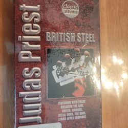 New sealed Judas Priest Vhs British Steel 