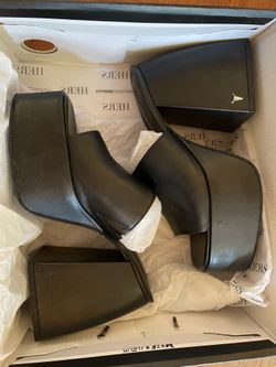 Black Platform Heels