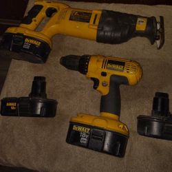 DeWalt Drill And Sawsaw  Two For 100 Or One For50