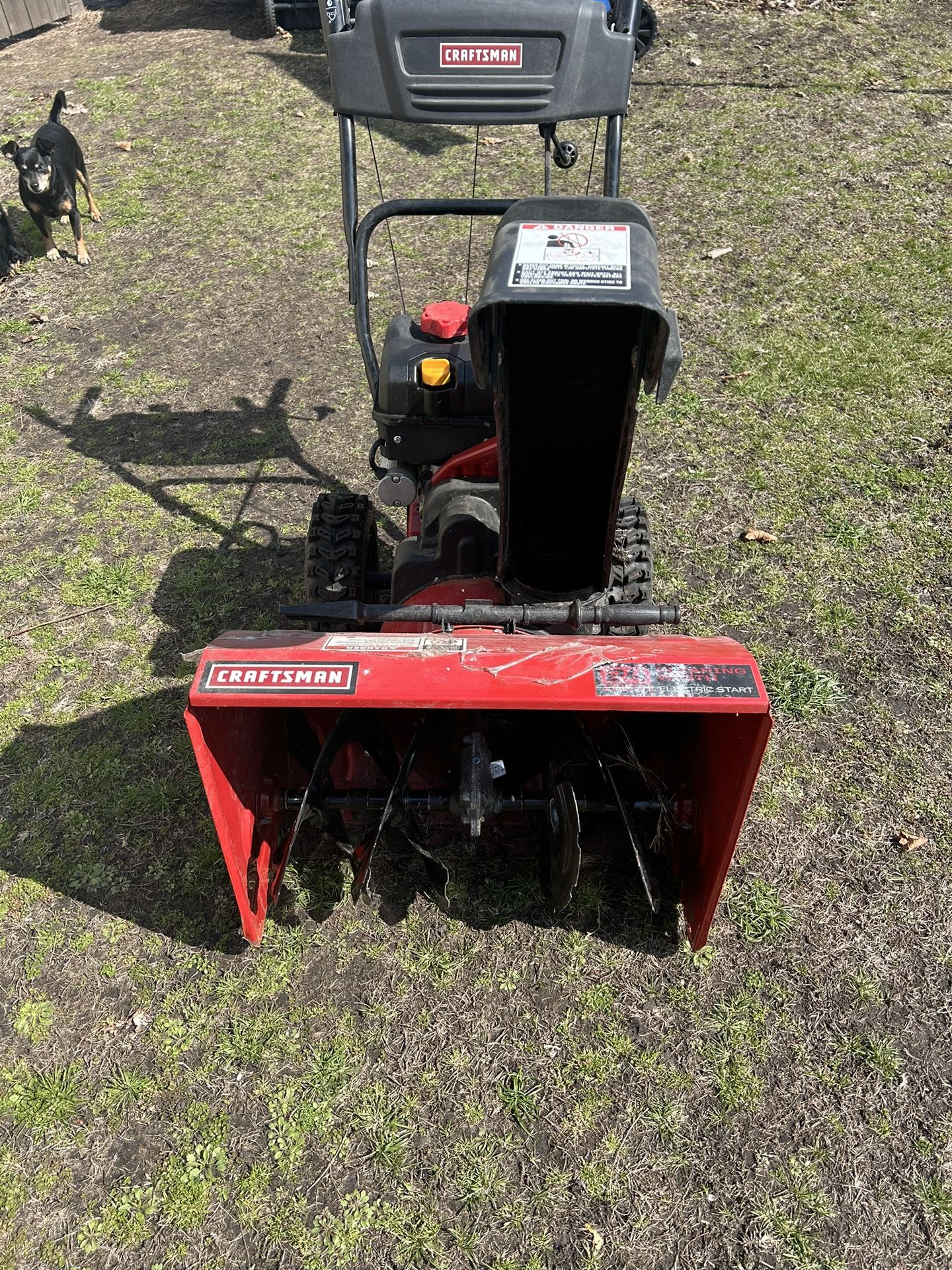 Craftsman 24’’ Snowblower 6 Forward 2 Reverse Speeds