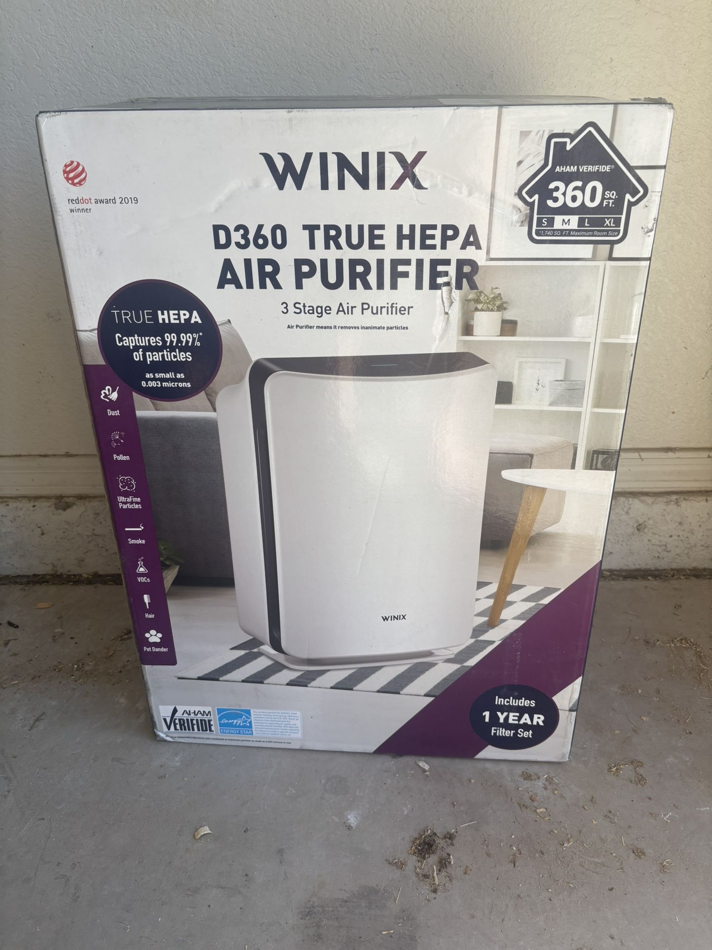 Winix D360 Air Hepa Purifier