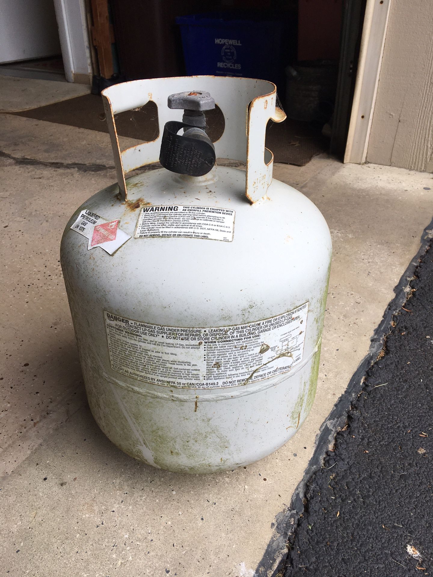 Gas Tank for grill