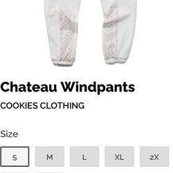  Cookies Sf Chateau Nylon Windbreaker