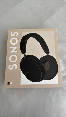 Sonos Ace Over-Ear Bluetooth Headphones Black — NEW Sealed, Noise Cancelling