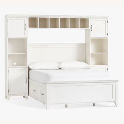 Pottery Barn Teen Hampton Storage Bed Super Set (Retail $3,500+)