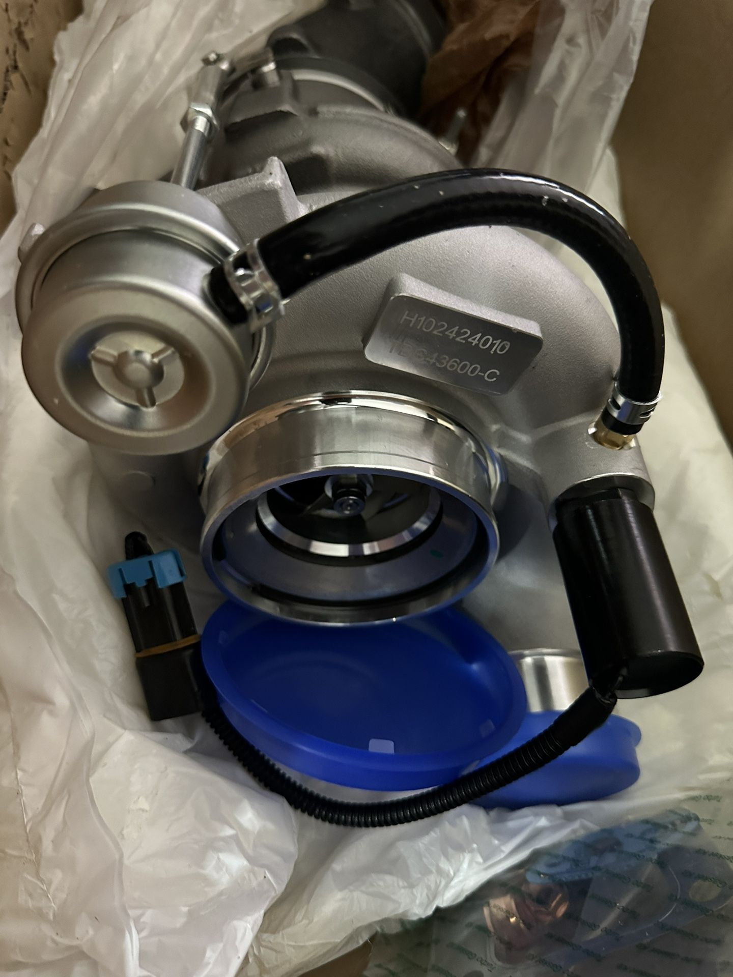 Complete Turbo Turbocharger with Gasket and Wastegate Actuator Compatible with Dodge Models - Ram 2-2007, Ram3-2007, 5.9L Diesel