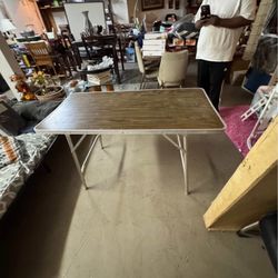 Aluminum Table Folds Easily For Easy Storage  Aluminum 24x48 