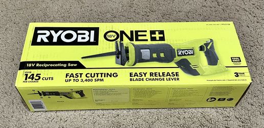 RYOBI ONE+ 18V Cordless Reciprocating Saw