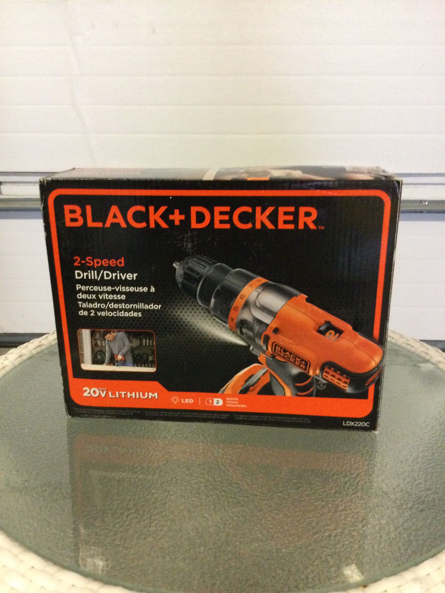 BLACK+DECKER LDX220C 20V MAX Lithium 2-Speed Drill/Driver