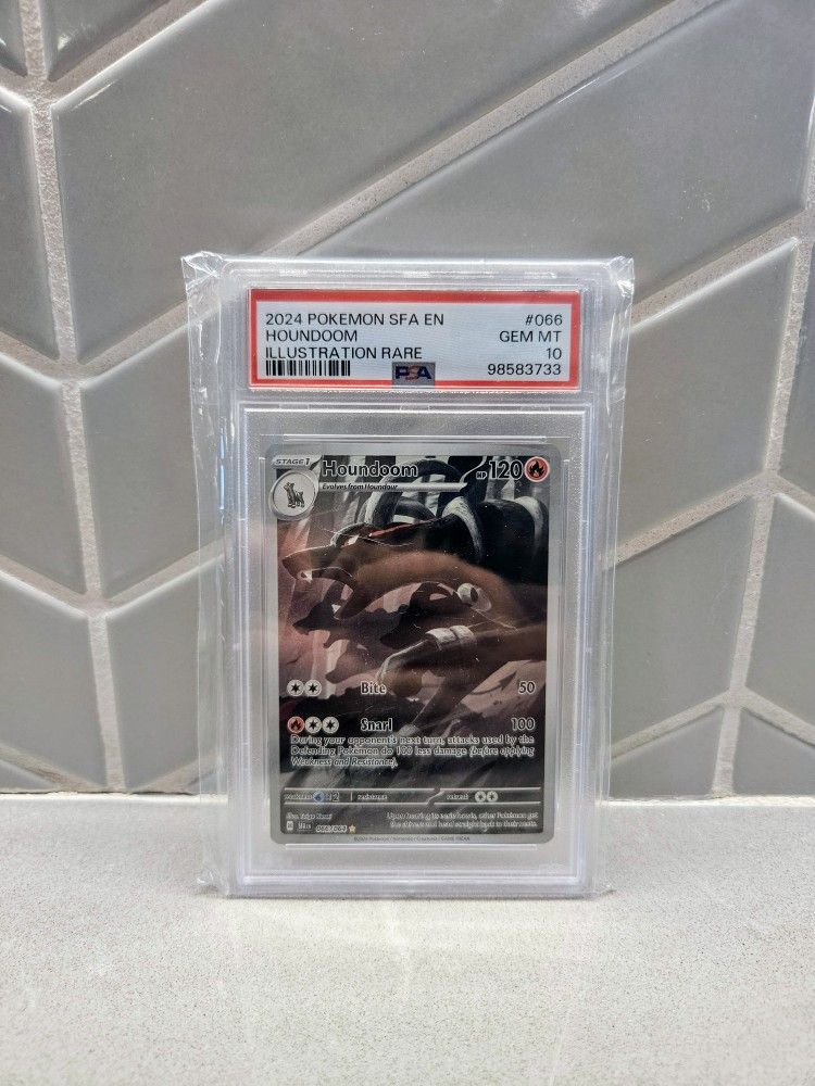 Pokemon Shrouded Fable Houndoom 066 PSA 10!
