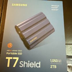 New Samsung T7 Shield 2TB
