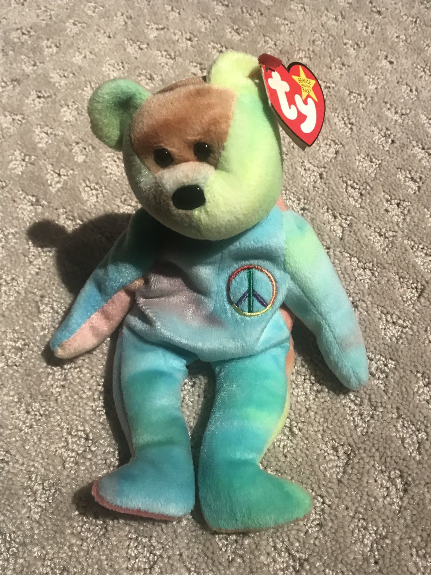 Collector beanie babie - Peace bear