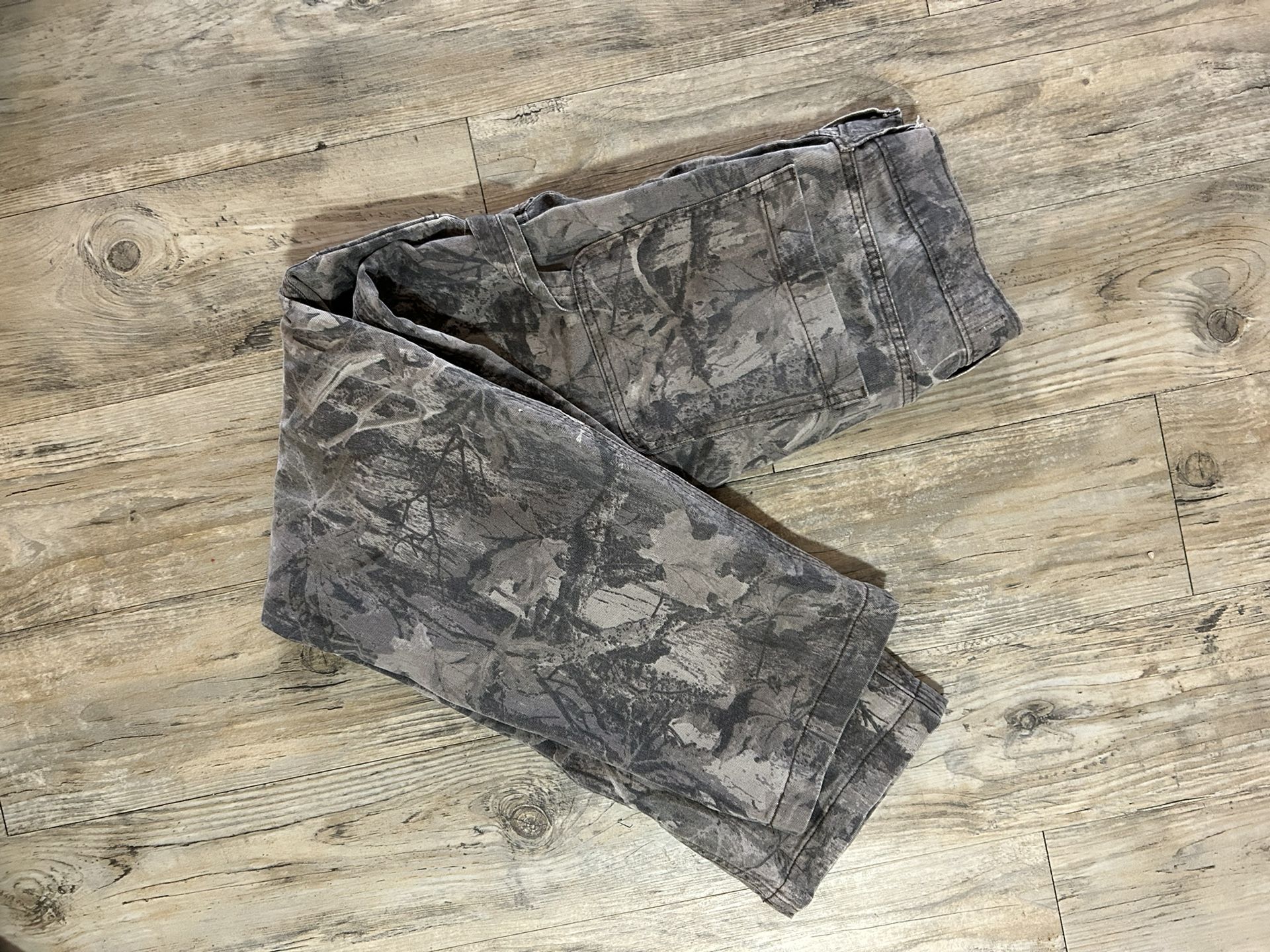 Mens hollister Camo baggy jeans