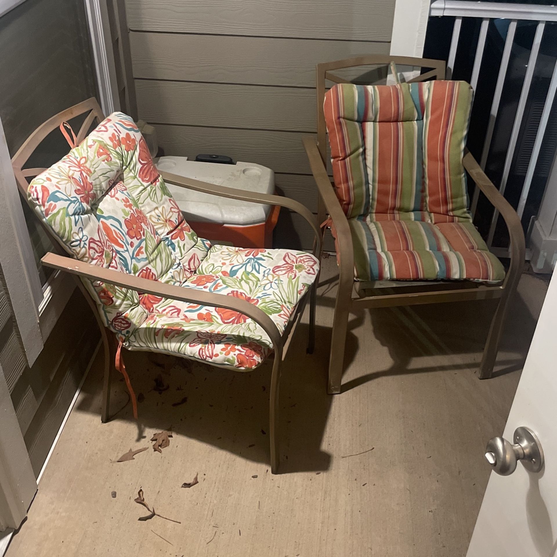 Patio Chairs (Reversible Cushions)