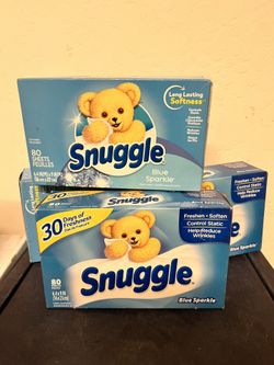 Snuggle Dryer Sheets $4 Per Pack