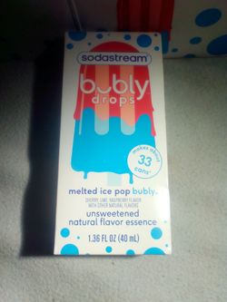 Soda stream bubly drops