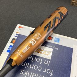 Demarini ZOA BBCOR Baseball Bat 34” (-3) New (out of wrapper)