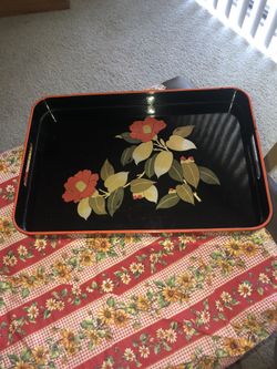 Nice Antique Vintage collectible East Asain JAPAN serving trays ignore Couch Ottoman Desk Living Room Stool Chair